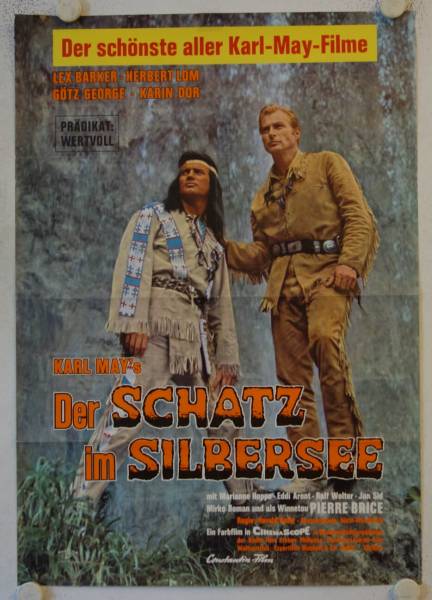 Treasure of the Silver Lake re-release german movie poster
